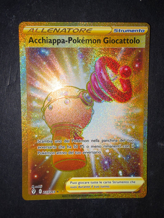 Acchiappa-Pokémon Giocattolo(Gold Secret Rare | 233/203)