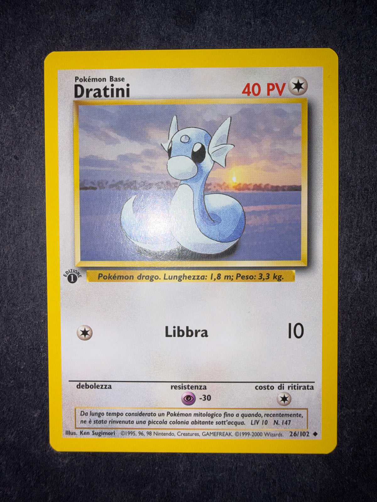 Dratini 26/102 1º edizione