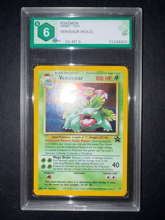Venusaur promo Holo 13 grad 6