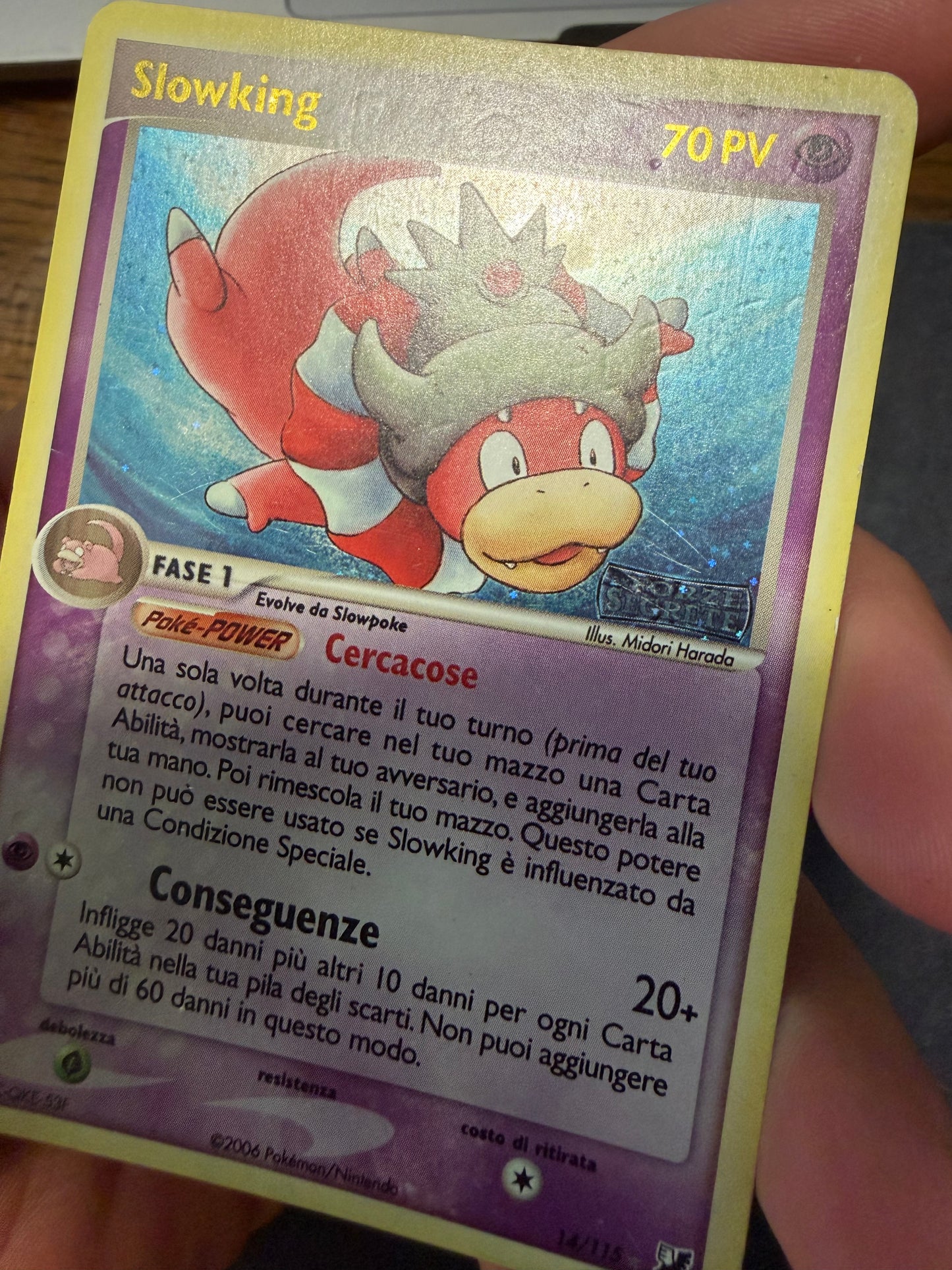Slowking (UF 14) stamped