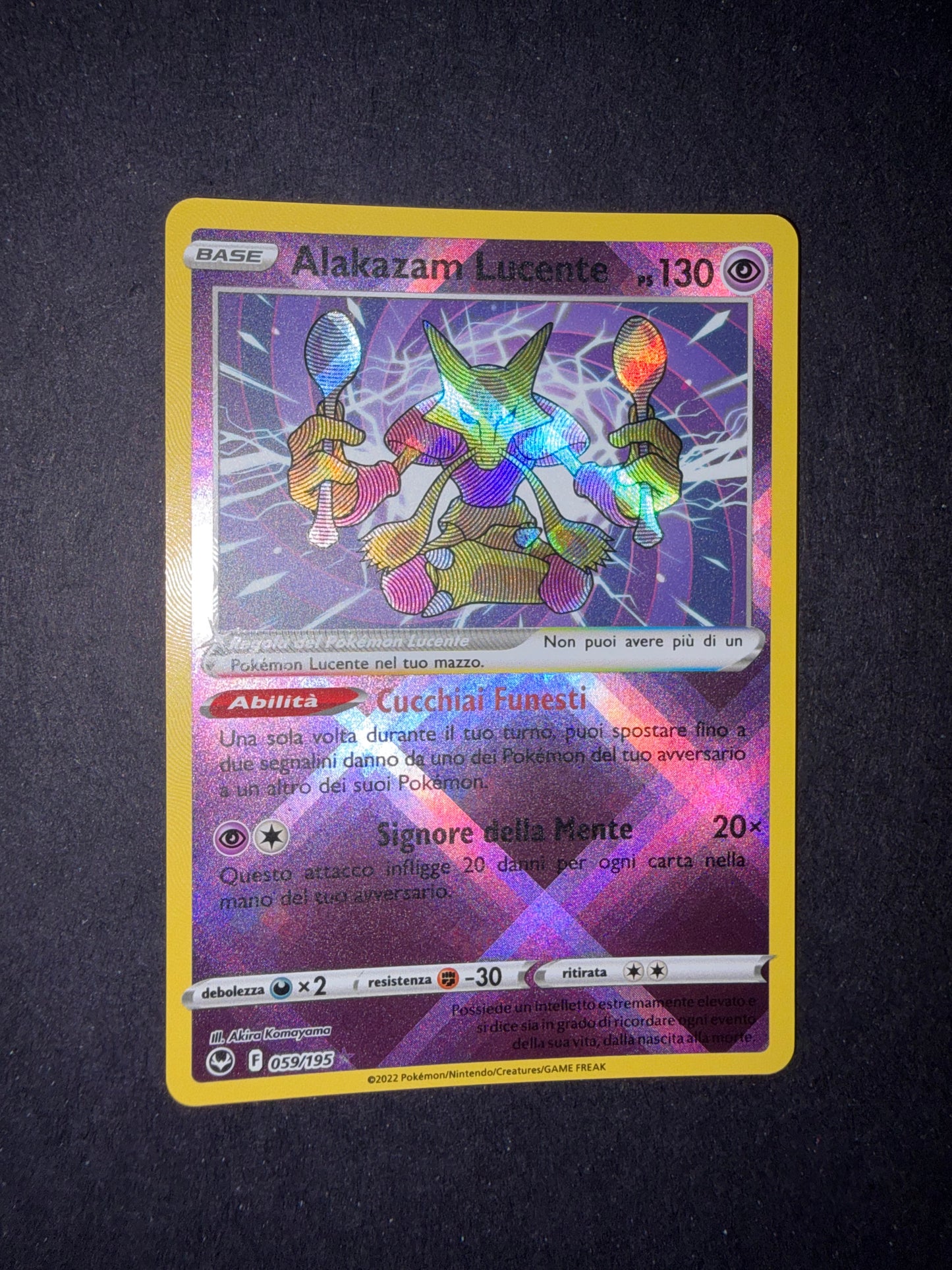 Alakazam Lucente 059/195