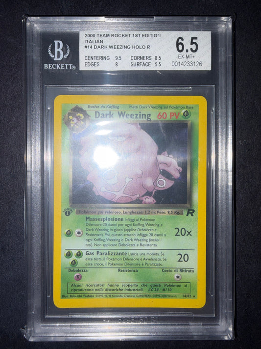 Dark Weezing BGS 6.5 1º edizione
