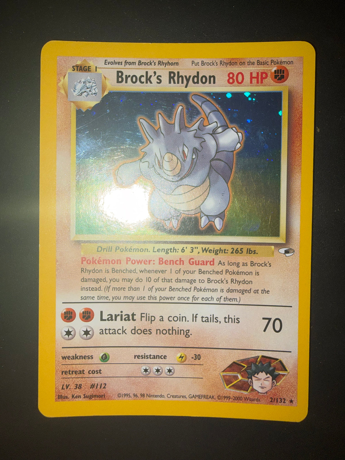 Brock’s Rhydon 2/132