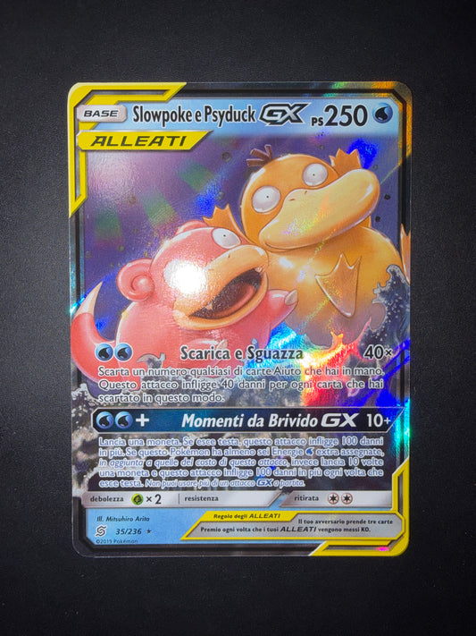Slowpoke e Psyduck Gx 35/236
