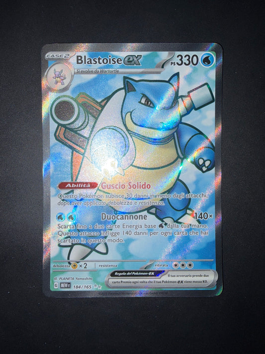 Blastoise ex 184/165
