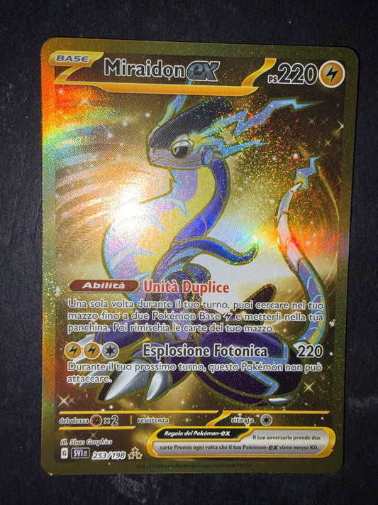 Miraidon ex(Gold Secret Rare | 253/198)