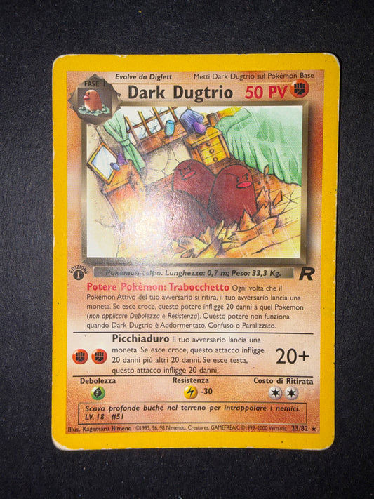 Dark dugtrio 23/82 1 edizione