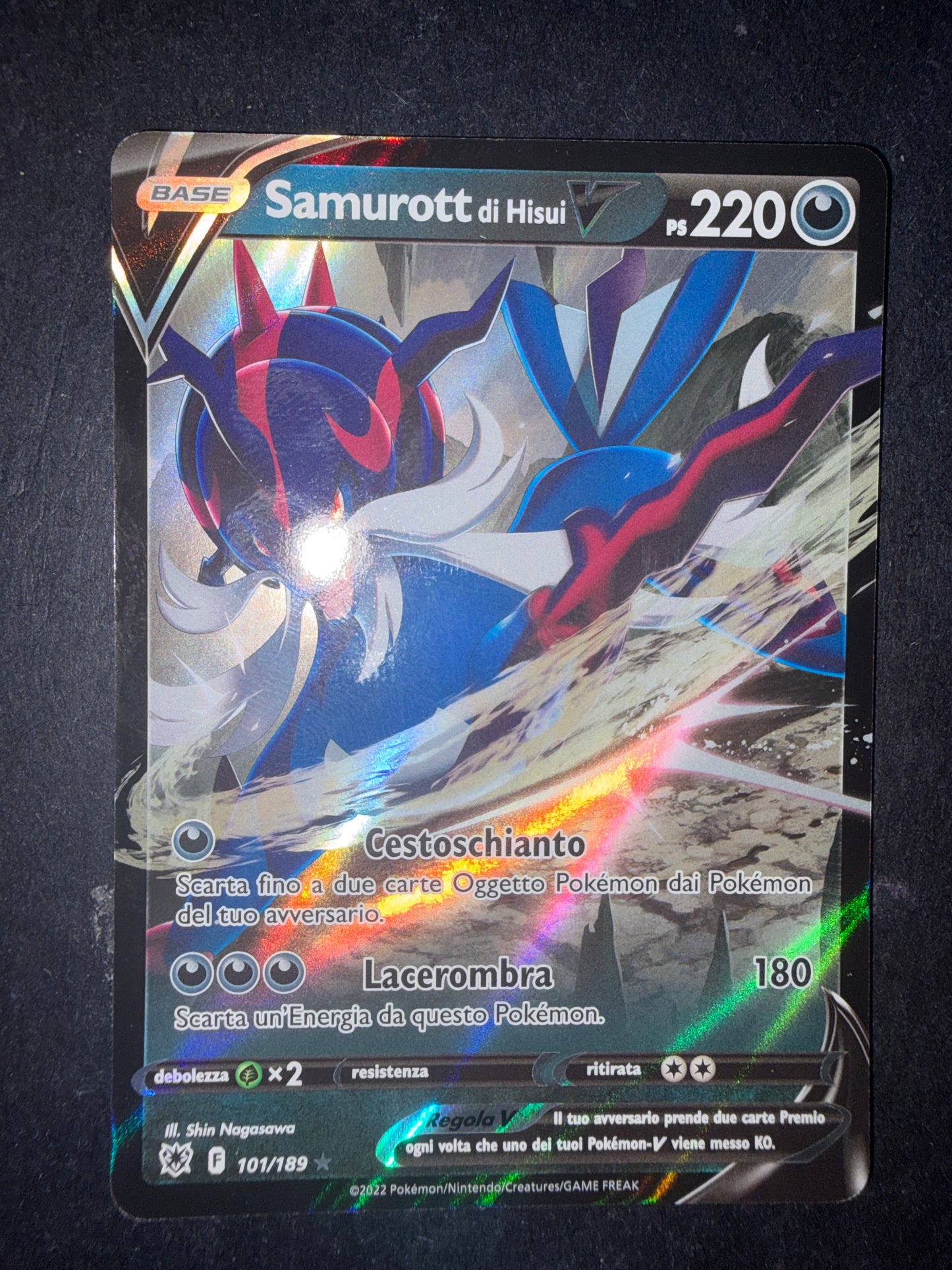 Samurott di Hisui V (Ultra Rare | 101/189)