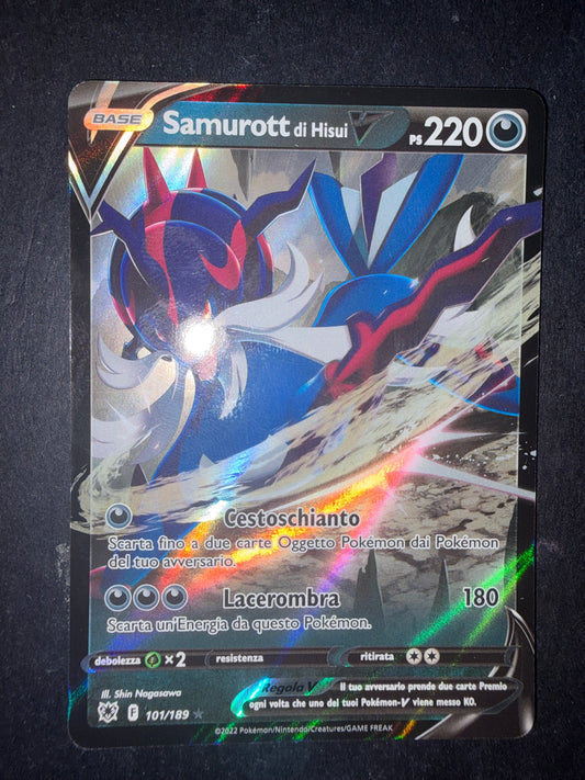 Samurott di Hisui V (Ultra Rare | 101/189)