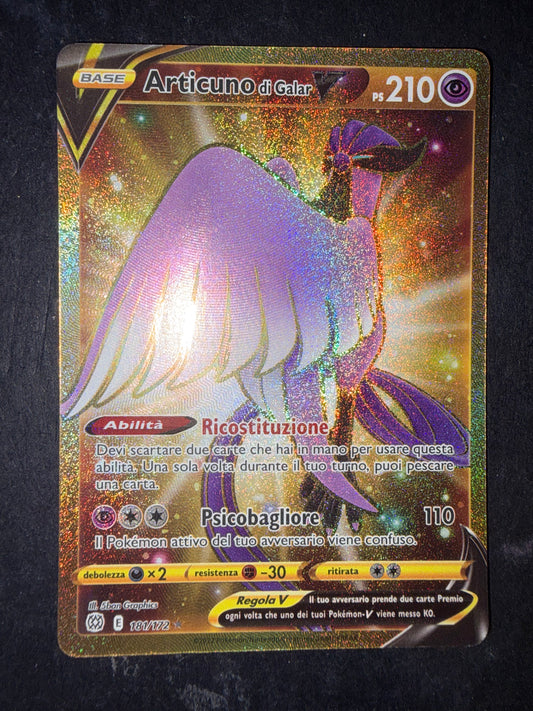 Articuno di Galar V (Gold Secret Rare | 181/172)