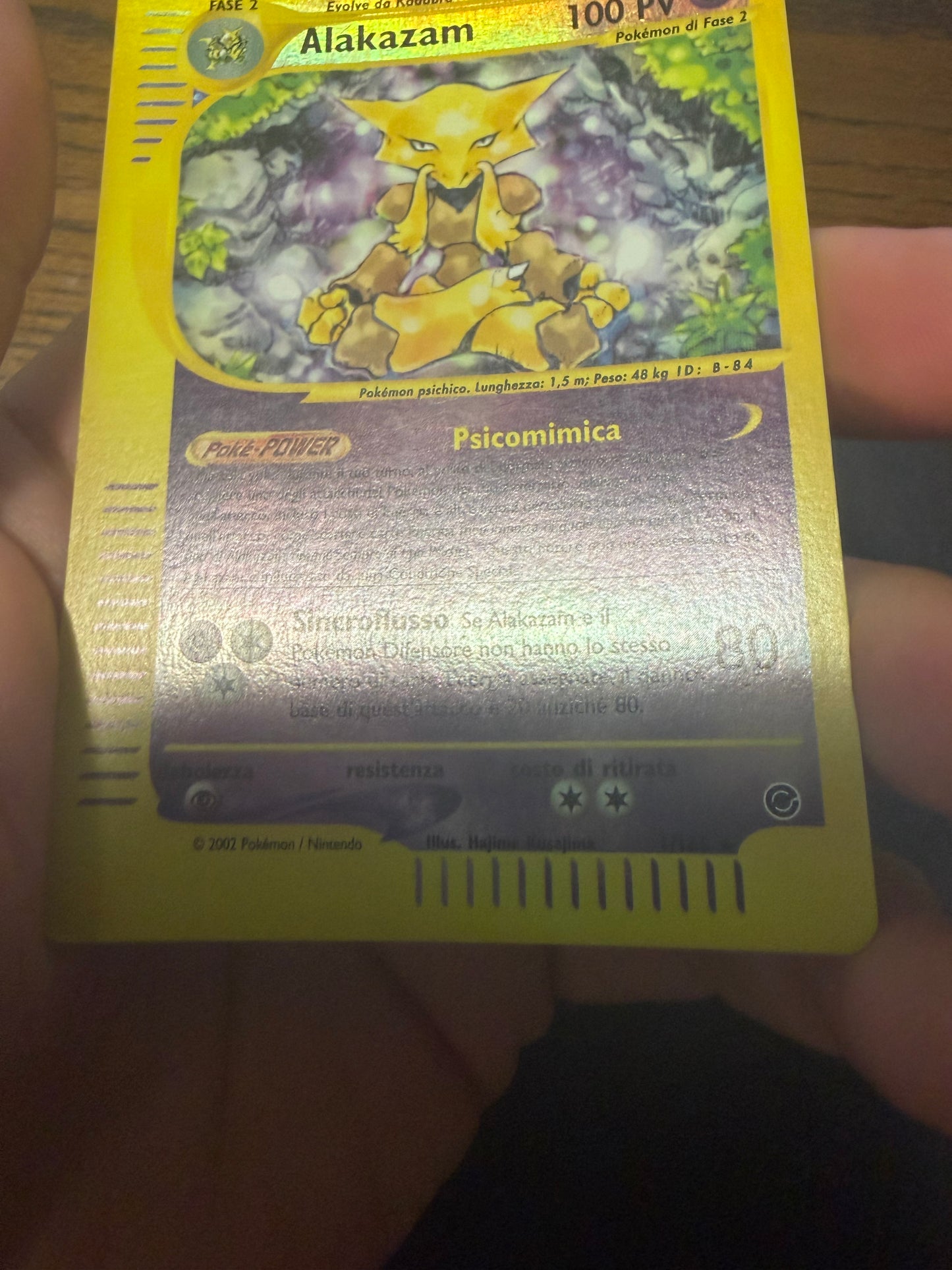 Alakazam Reverse Holo (Holo Rare | 001/165)