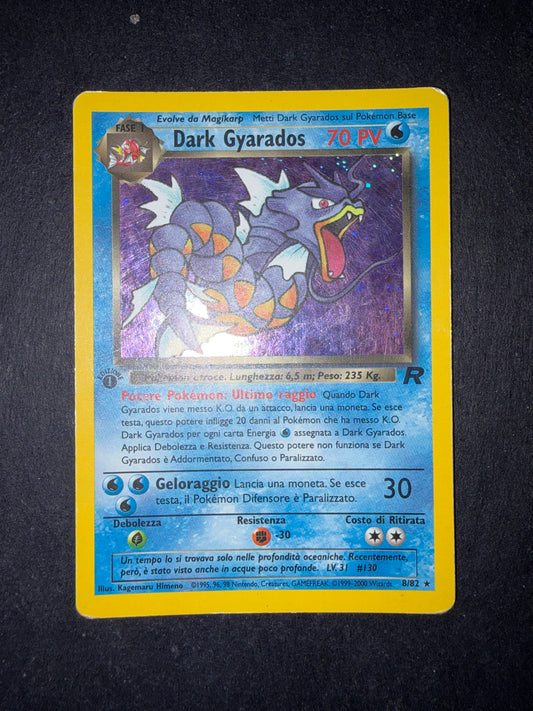 Dark gyarados Holo 8/82 1 edizione