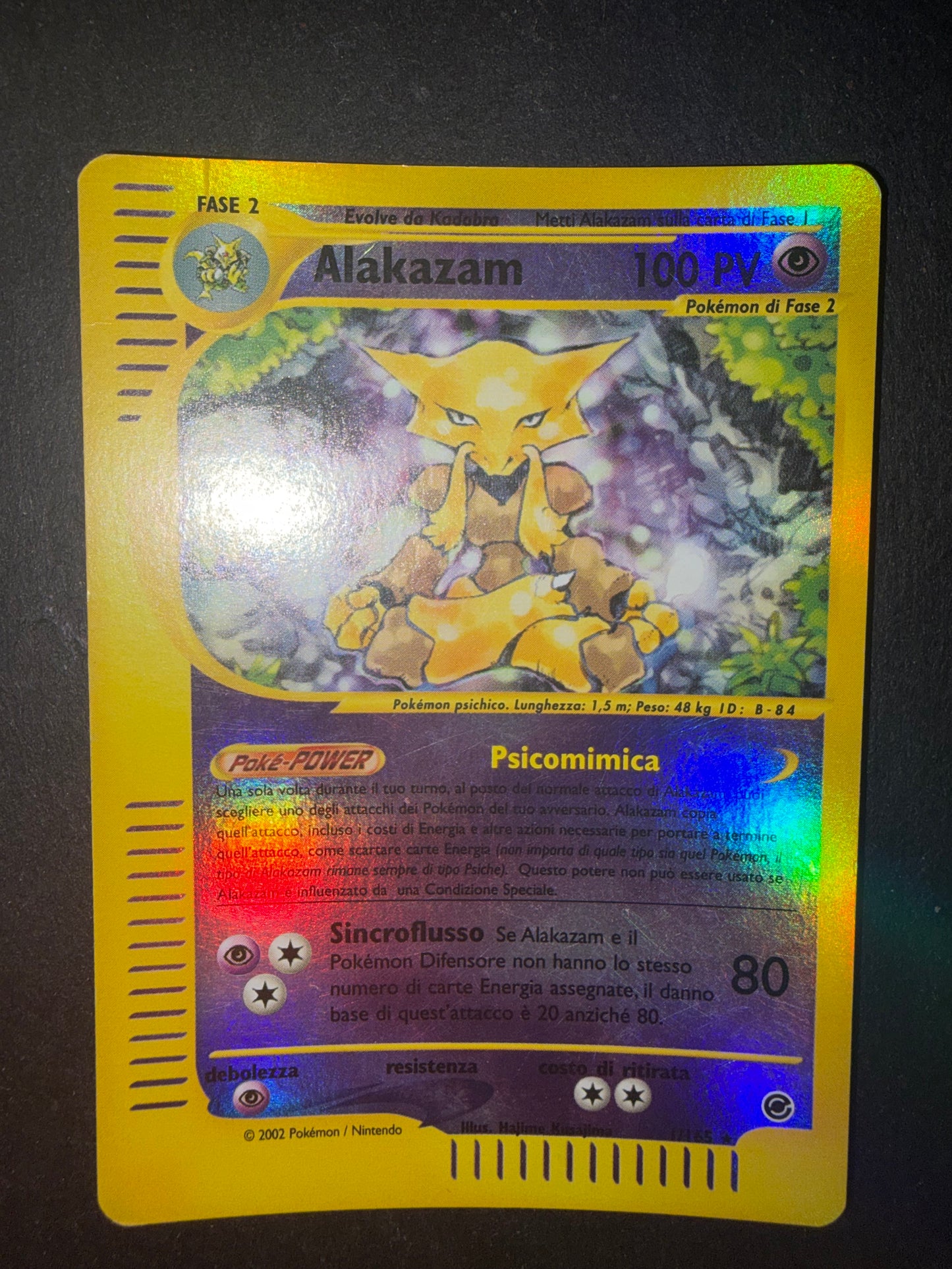 Alakazam Reverse Holo (Holo Rare | 001/165)