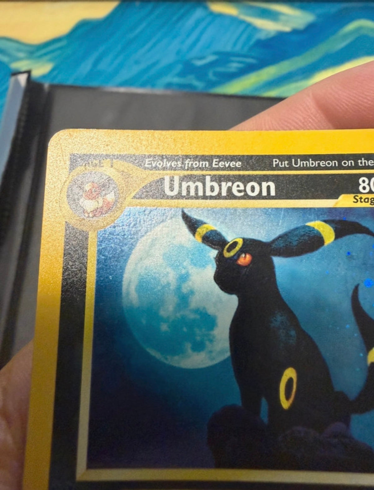 Umbreon neo discovery 1º edizione 13/75 Holo