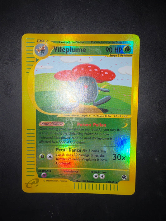 Vileplume 31/165 reverse Holo
