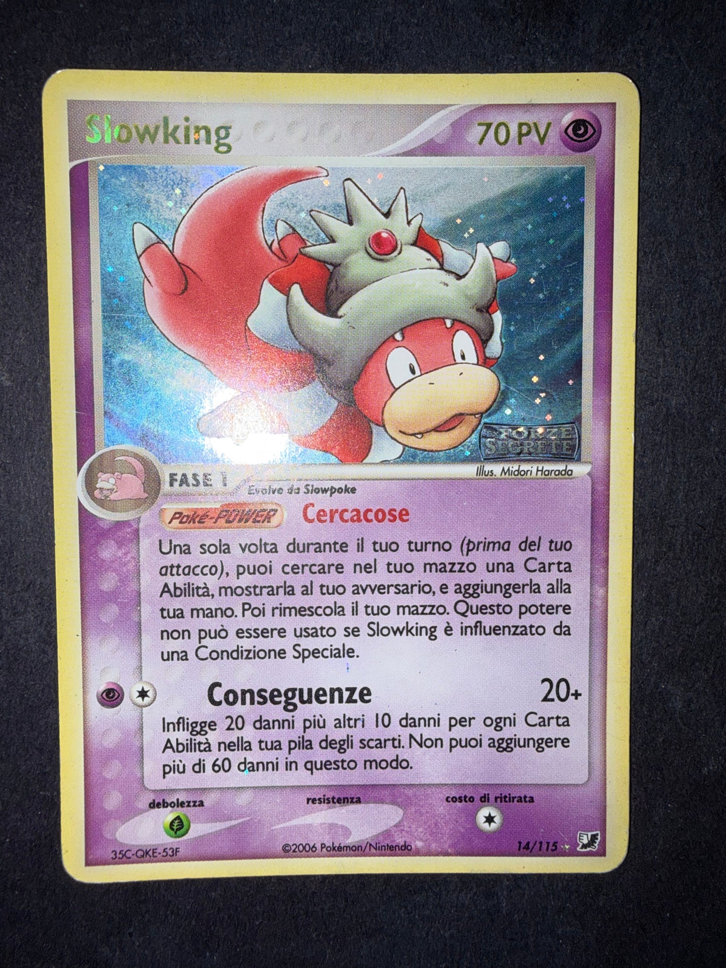 Slowking (UF 14) stamped