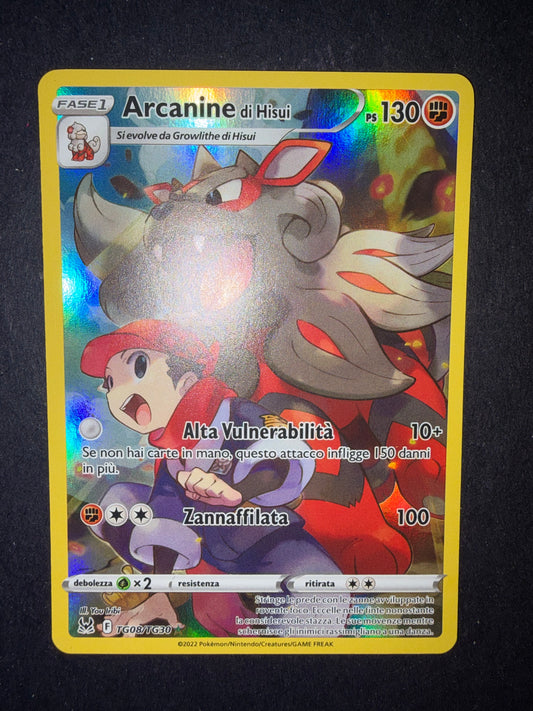 Arcanine di Hisui(Ultra Rare | TG08/TG30)