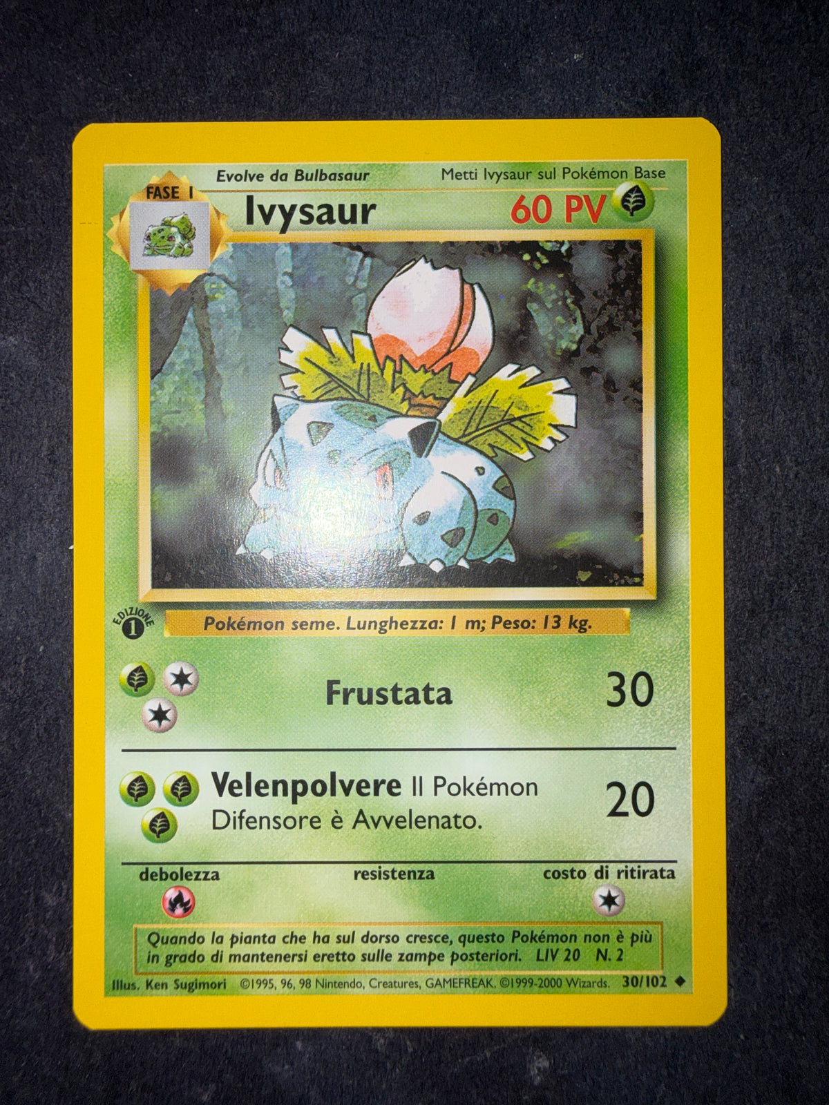 Ivysaur 30/102 1º edizione