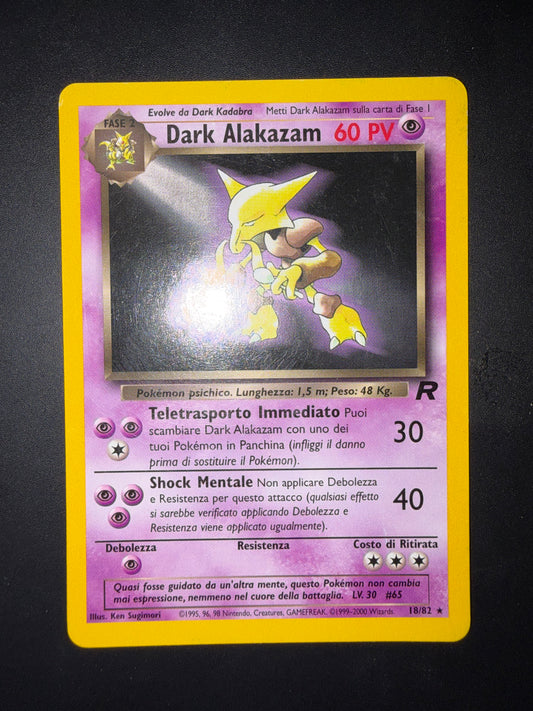 Dark Alakazam 18/82