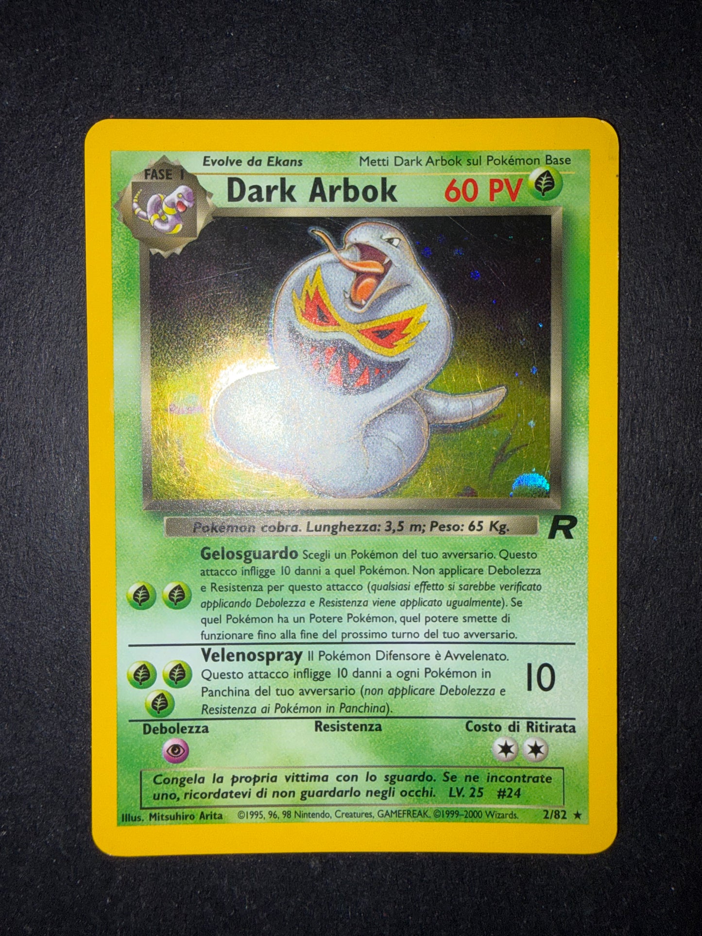 Dark arbok Holo 2/82