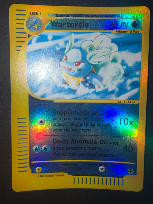 Wartortle Reverse Holo (092/165)