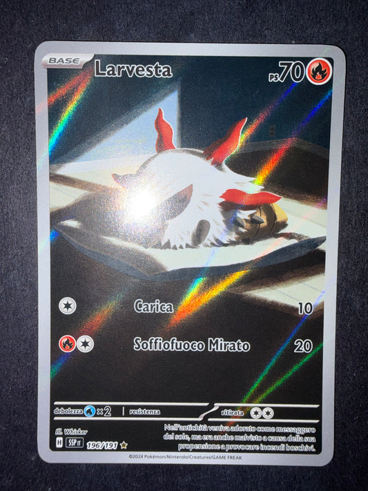 Larvesta(Illustration Rare | 196/191)