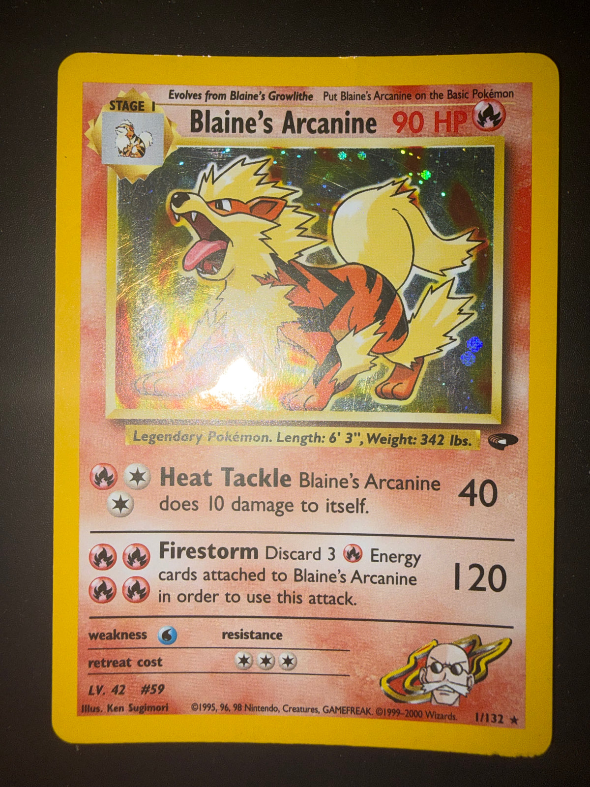 Blaine’s Arcanine 1/132