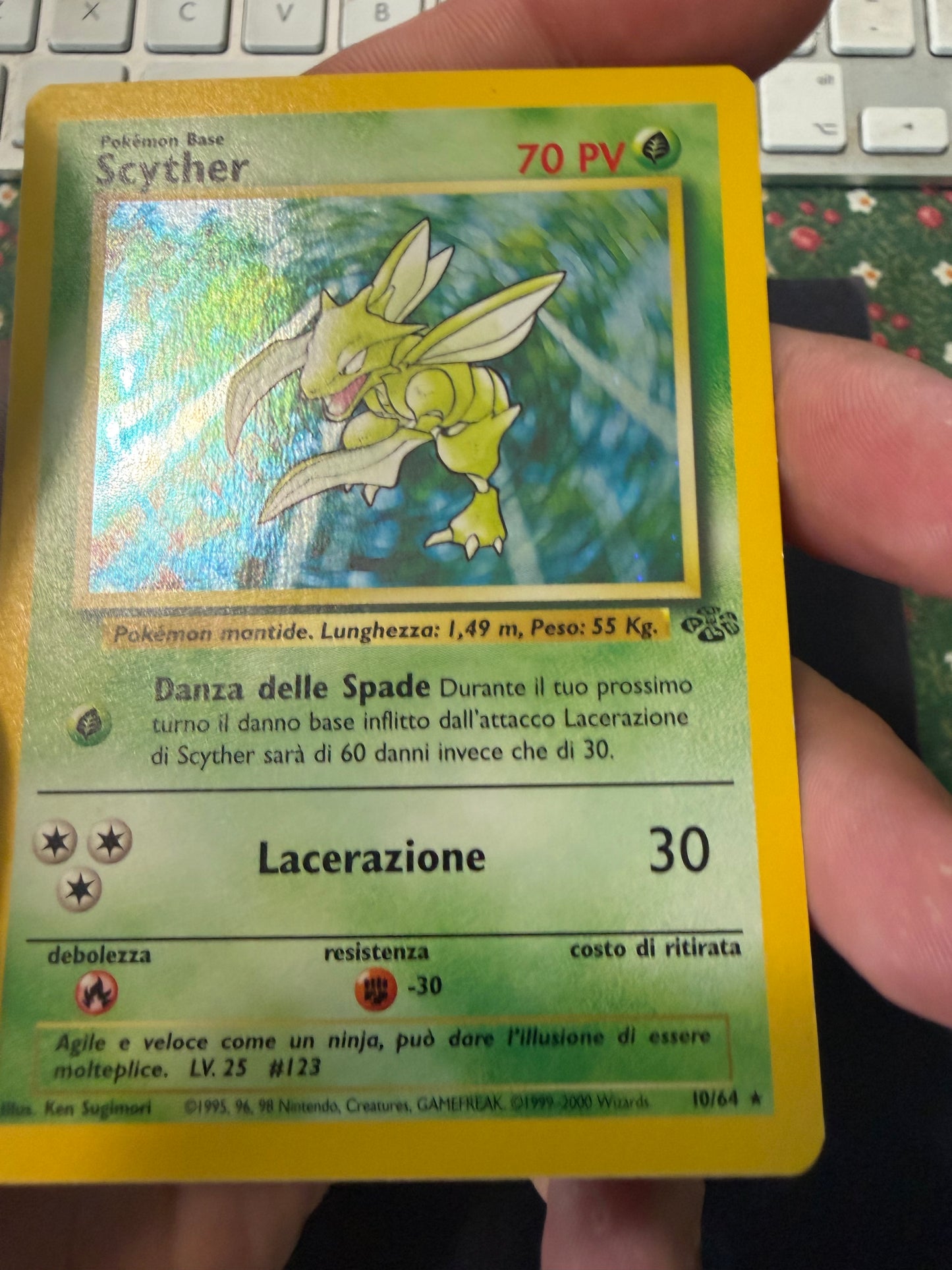 Scyther 10/64 Holo