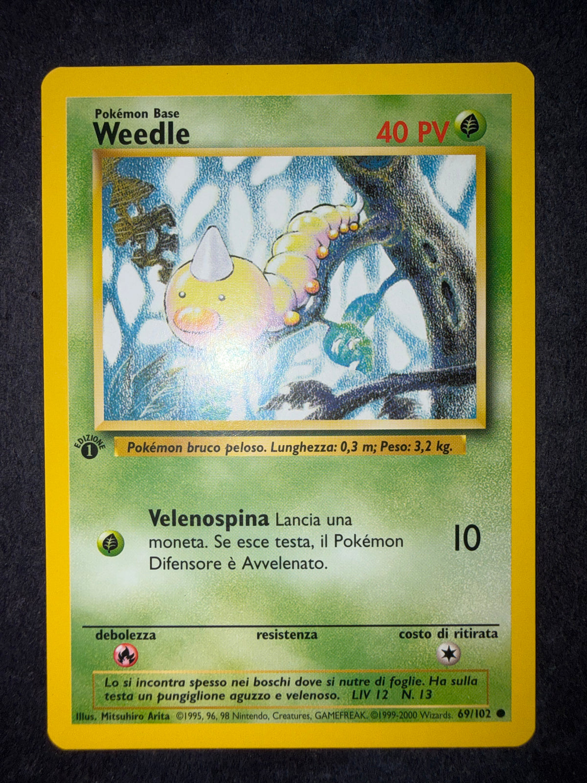 Weedle 69/102 1º edizione