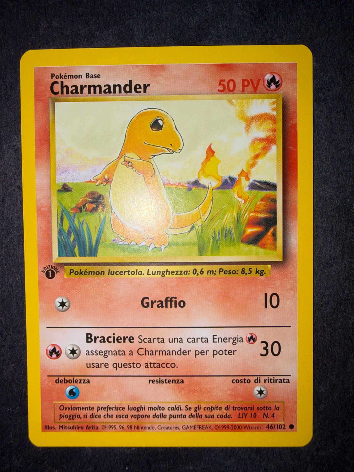 Charmander 46/102 1ª edizione