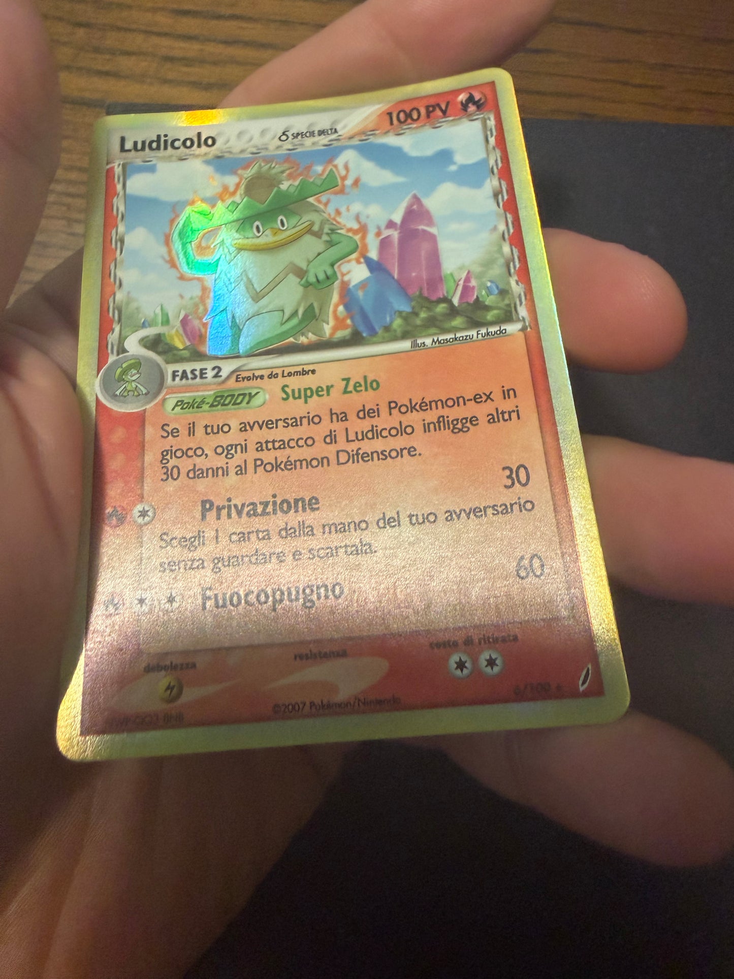 Ludicolo δ Delta Species (Holo Rare | 006/100)