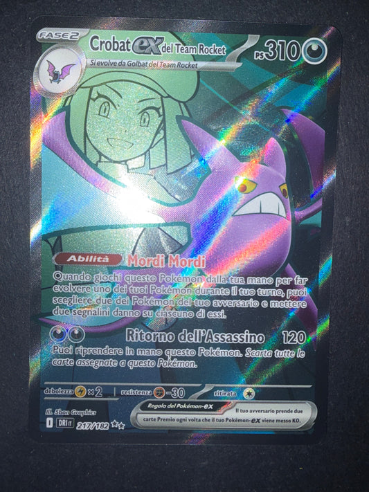 Crobat ex del Team Rocket(Full-Art | 217/182)