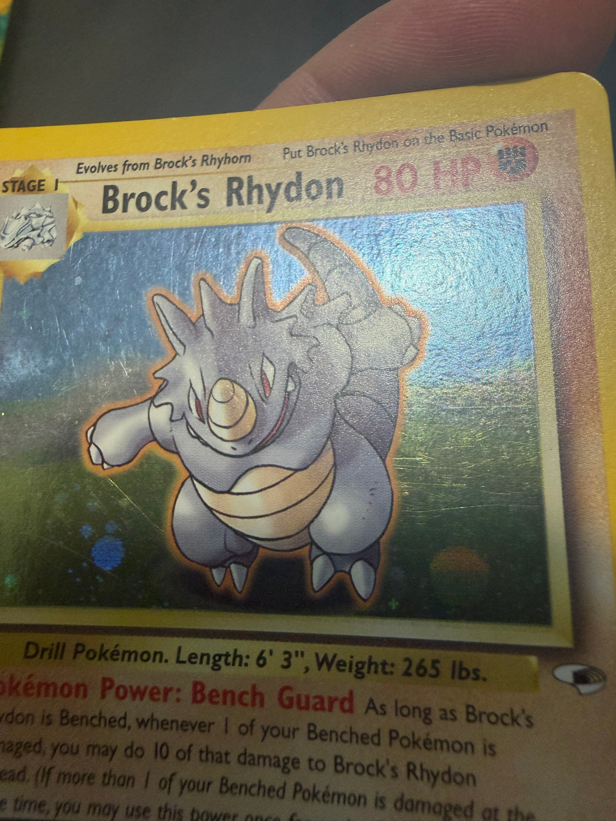 Brock’s Rhydon 2/132