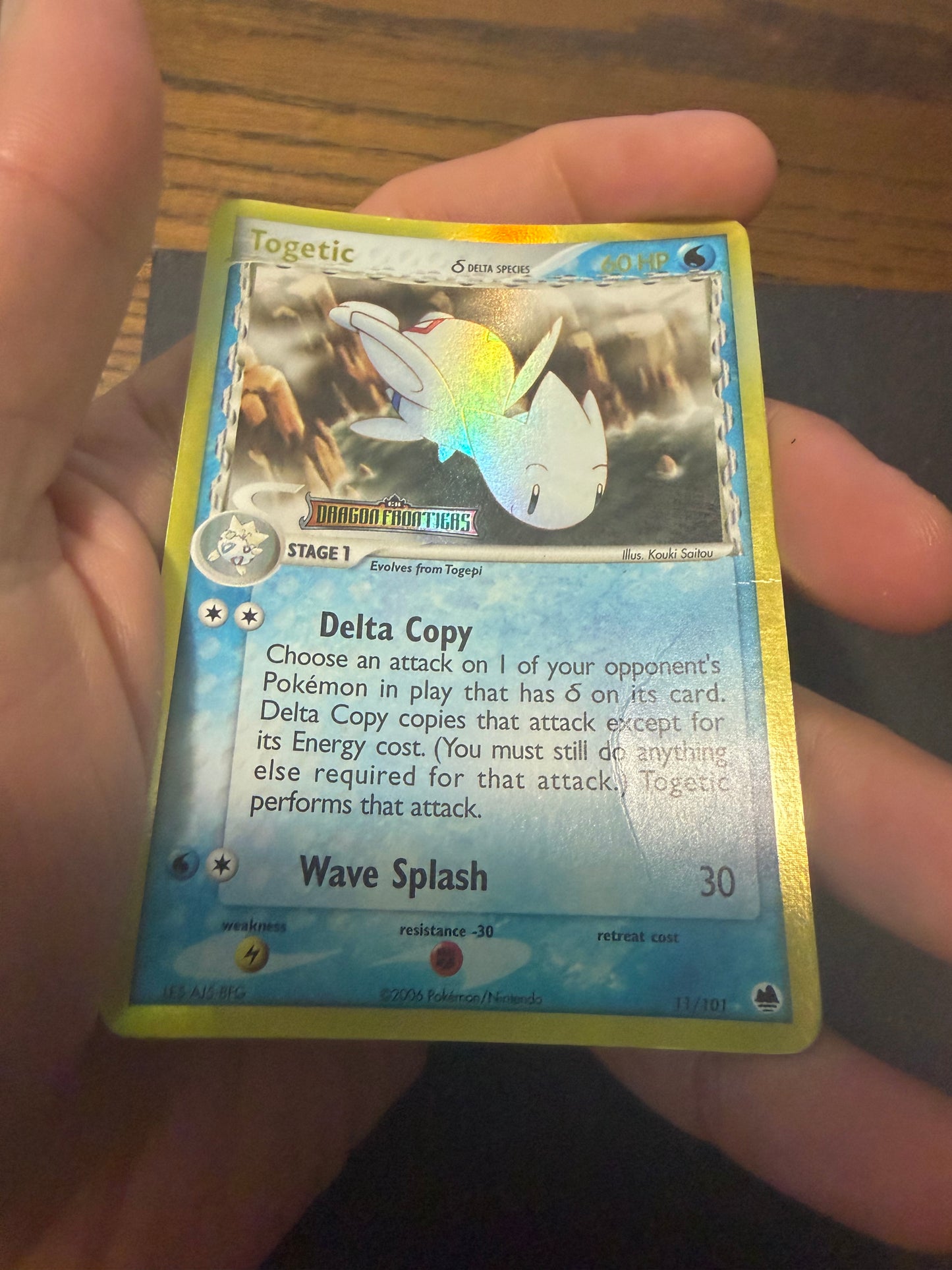 Togetic δ Delta Species Stamped (Holo Rare | 011/101)