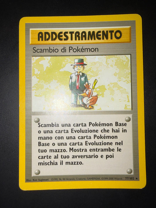 Scambio di Pokemon 77/102