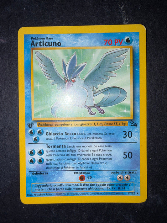 Articuno 17/62 1º edizione