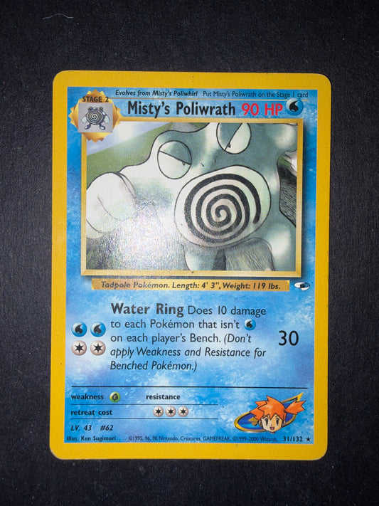 Misty’s Poliwrath 31/132