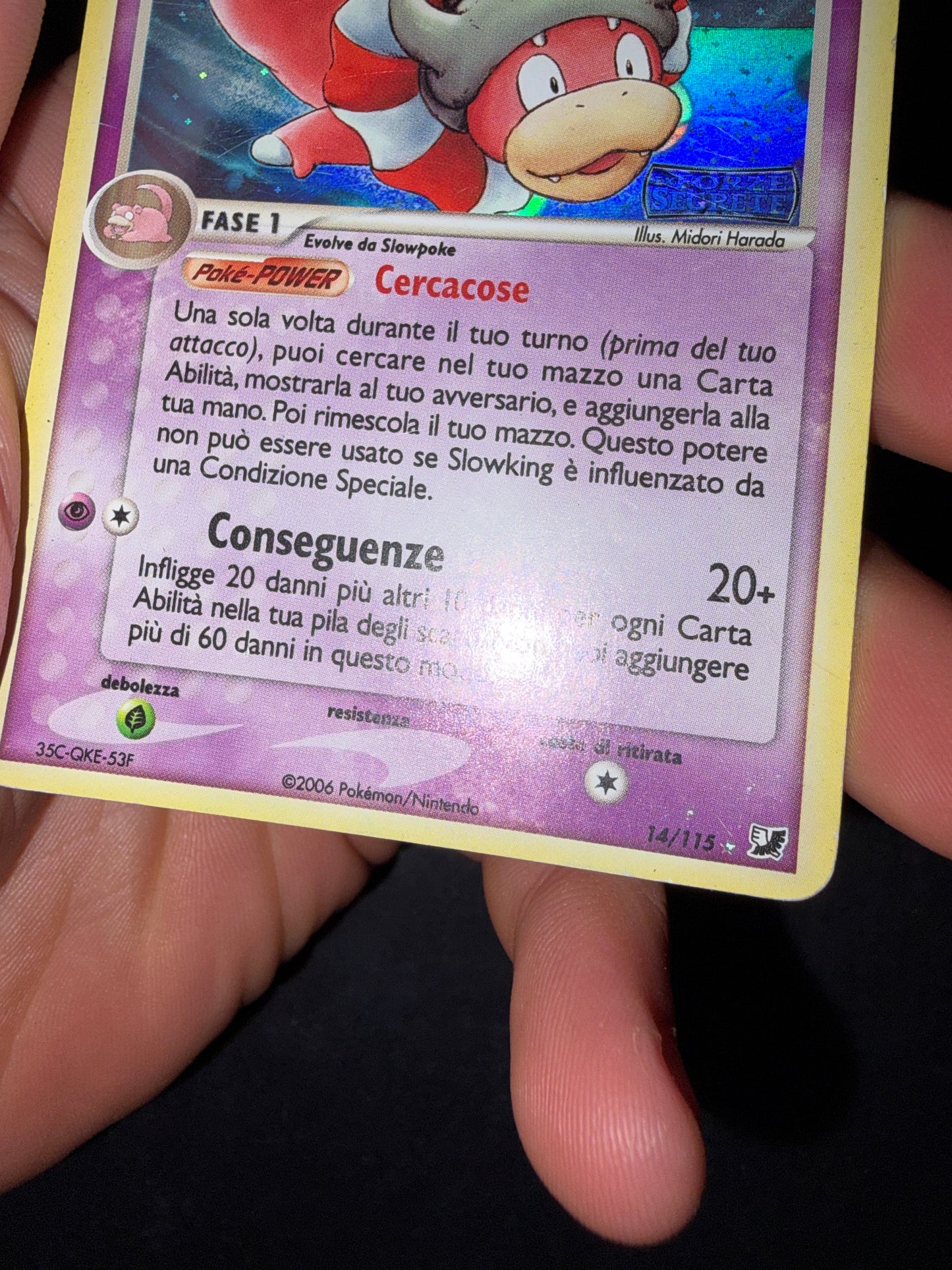 Slowking (UF 14) stamped