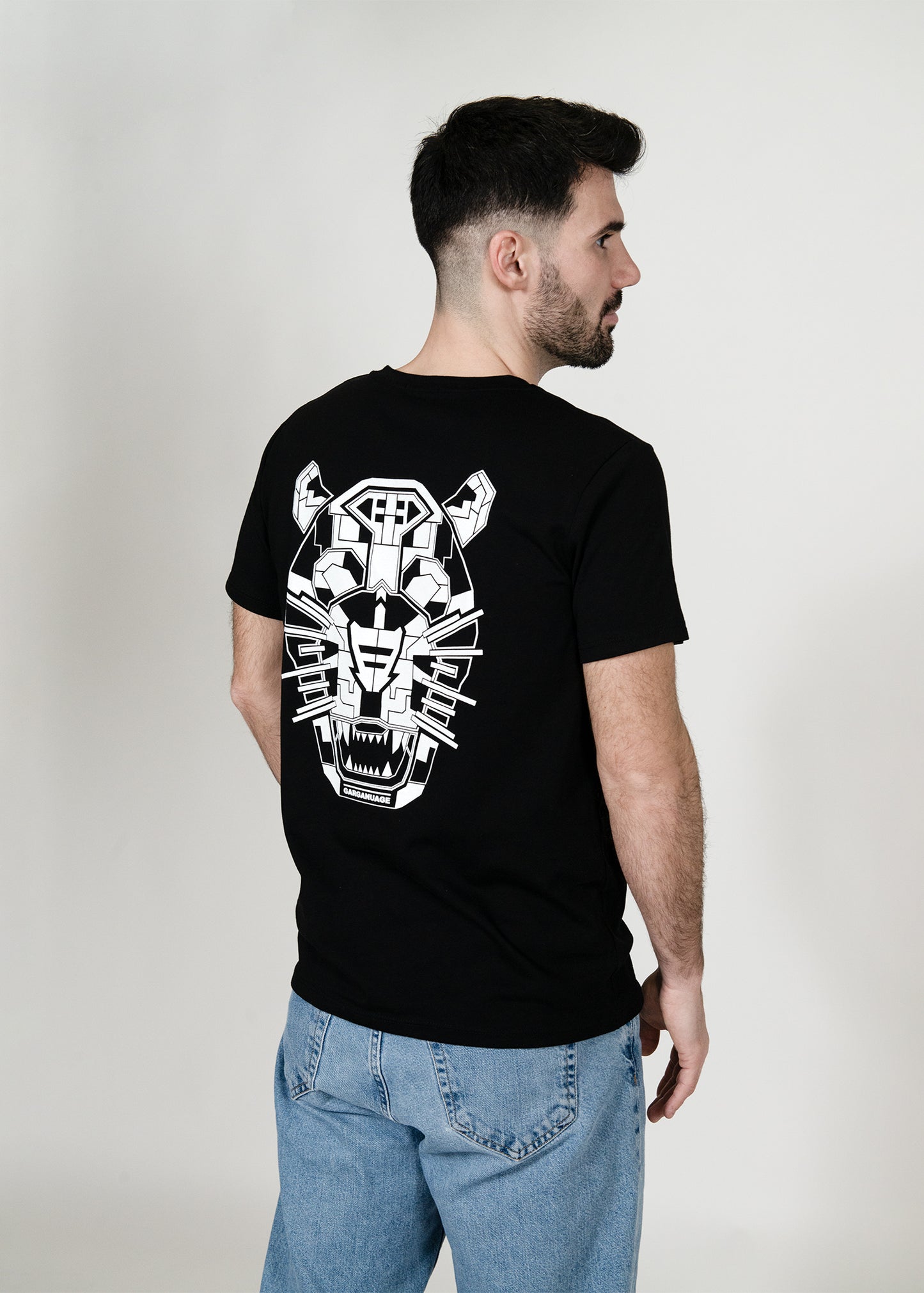 T-shirt Jungle Pantera - Nera