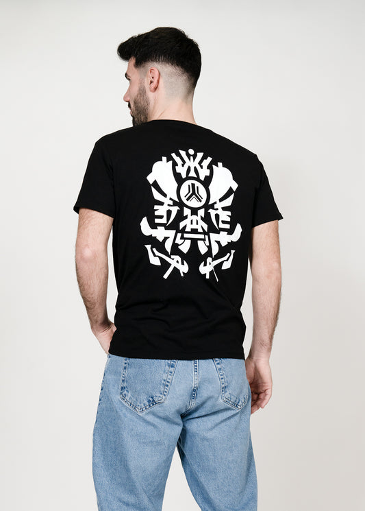 T-shirt Ikigai Samurai - Nera