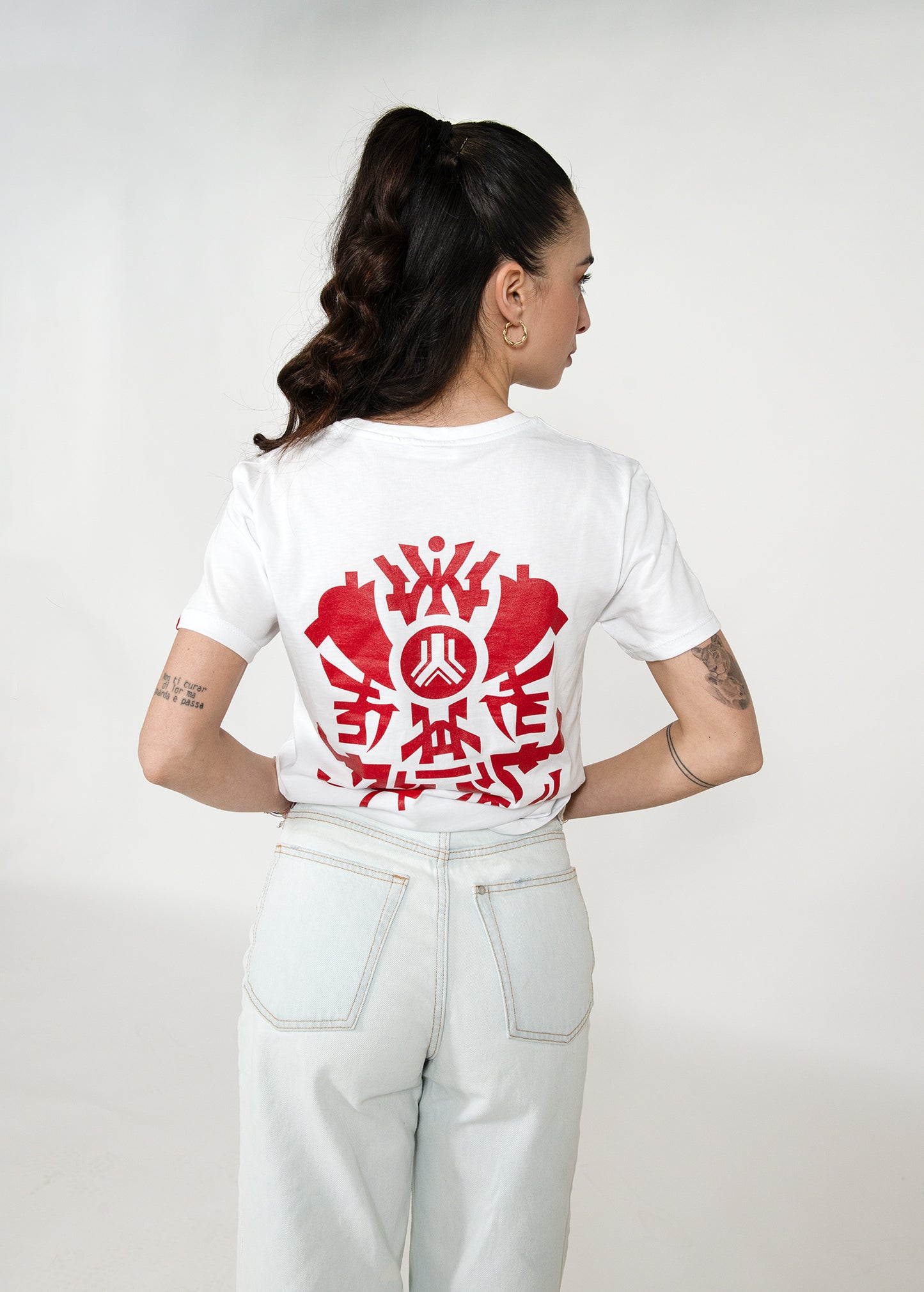 T-shirt Ikigai Samurai - Bianca