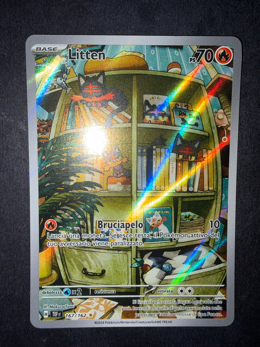 Litten(Illustration Rare | 167/162)