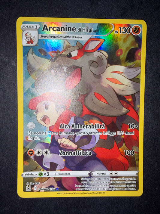 Arcanine di Hisui (Ultra Rare | TG08/TG30)