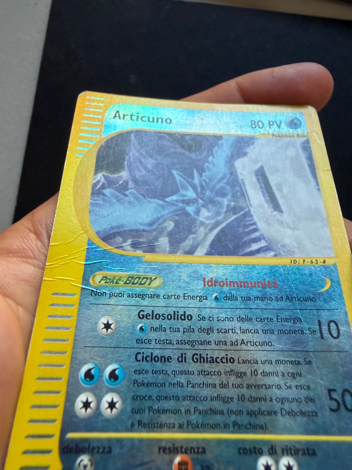 Articuno 4/144 reverse Holo