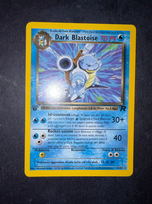 Dark Blastoise (TR 20) 1 edizione