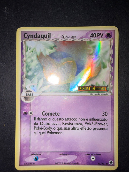 Cyndaquil 45/101 stamped