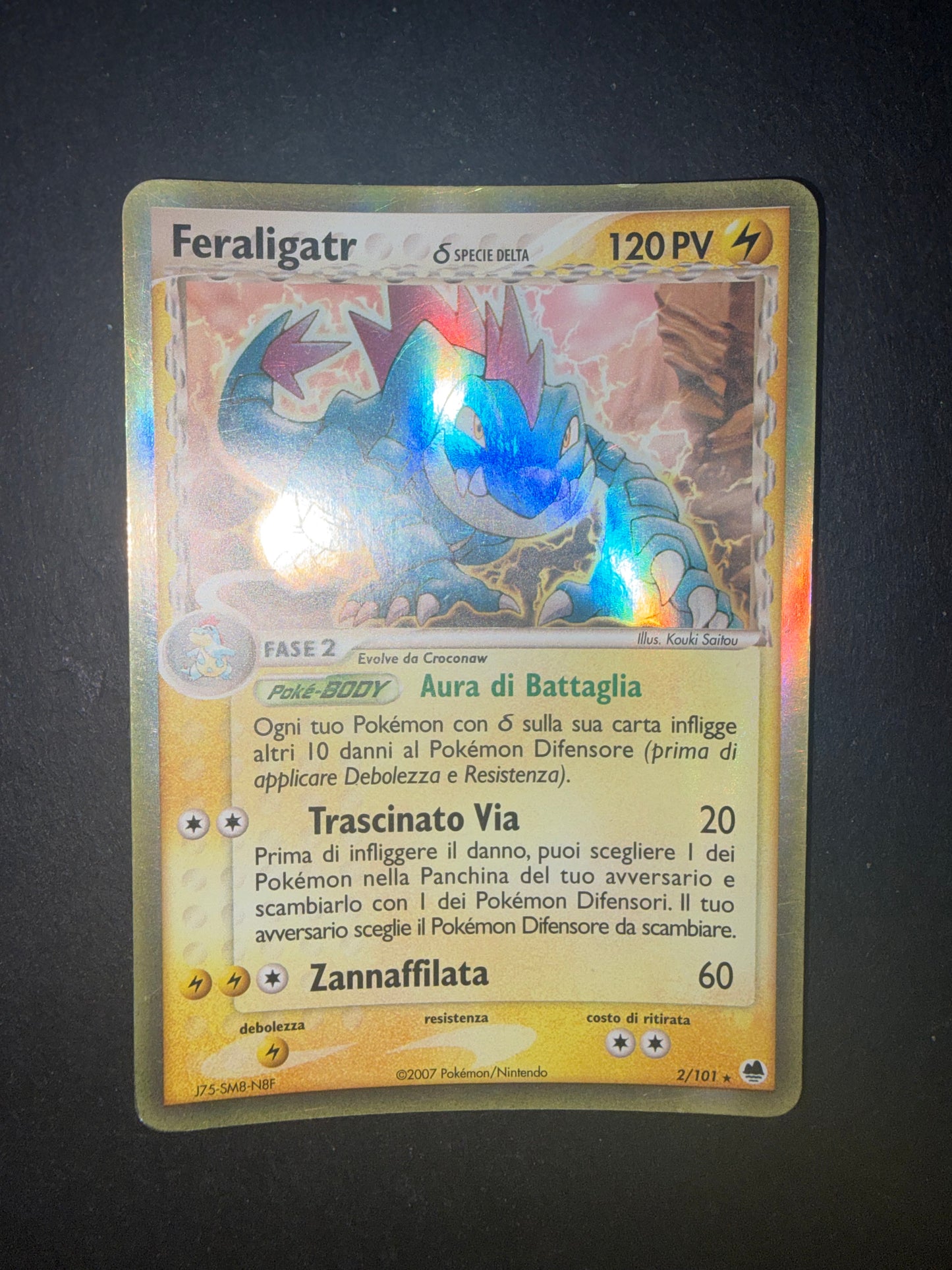 Feraligatr δ Delta Species (Holo Rare | 002/101)
