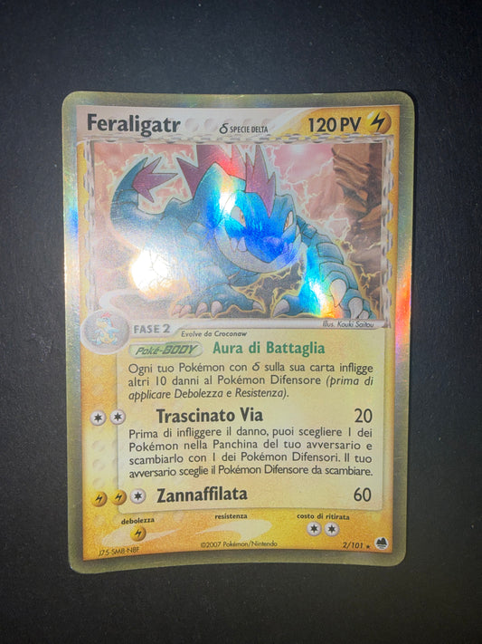 Feraligatr δ Delta Species (Holo Rare | 002/101)