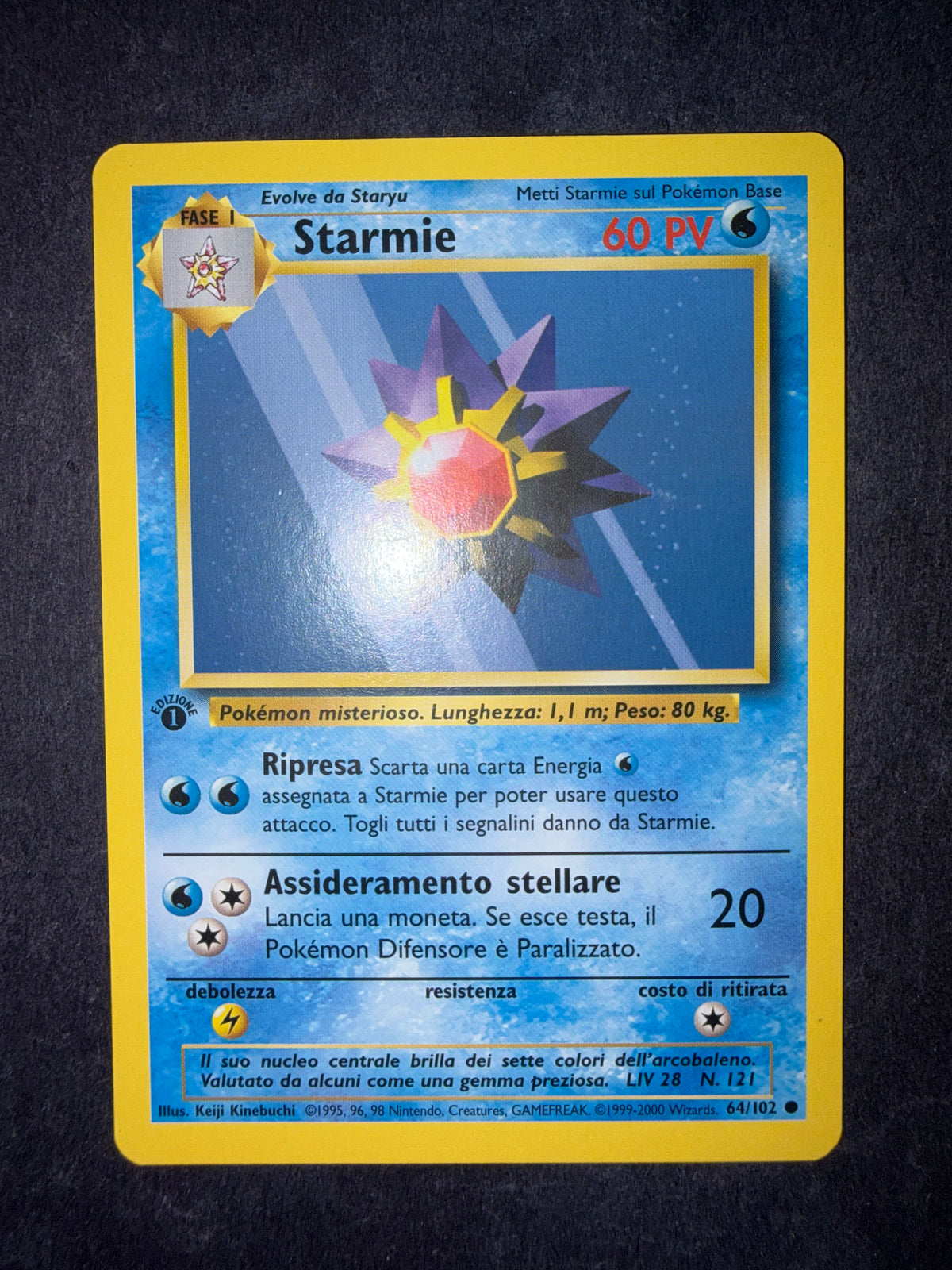 Starmie 64/102 1º edizione