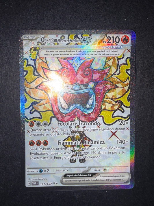 Ogerpon Maschera Focolare ex(Ultra Rare | 192/167)